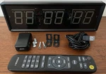 Btbsign 1.5"LED Interval Timergym Clock Remote Tabata Hiit Fitness Home Training. Fixed Price $29.99.