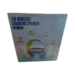 Led Wireless Charging Clock Radio Sound Machine Fm Alarm Colorful Lighting Modes. Fixed Price $39.99.