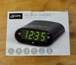 Gpx Am Fm Dual Alarm Clock Radio Black 1.2" Lg Display Dimmer Usb Phone Charger. Fixed Price $17.75.