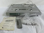 Sony Tv/weather/fm/am/cd Kitchen Clock Radio With Hardware. Fixed Price $49.95.