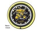 Ncaa Wichita State University Shockers Rare 2 Ringer Neon Wall Clock. Fixed Price $99.95.