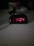 Advance Model 3139 Digital Alarm Clock Black Travel Snooze Tested And Working. Fixed Price $9.88.