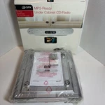 Gpx Under Cabinet Cd Player Am/fm Radio MP3 Ready Kitchen KC232S New. Fixed Price $42.95.