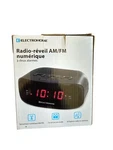 Am Fm Radio Dual Alarm Clock Electric Digital Red Led Display And Snooze. Fixed Price $10.00.