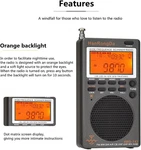 Shortwave Radio Fm Mw Cb Air Vhf Uhf Ubd Wx Receiver Noaa Alert, Clock. Fixed Price $92.68.