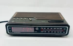 Vintage Digital Clock Radio Model 7-4612A Am/fm Tested Working Woodgrain. Fixed Price $29.99.