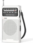 Small Radios Portable Am Fm Transistor 2AA Battery Operated With White. Fixed Price $16.72.