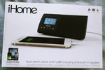 Ihome Dual Alarm Clock With Usb Charging And Built-in Speaker (IHM46 System). Fixed Price $25.33.