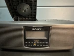 Sony ICF-CD810 Stereo Player Digital Dual Alarm Radio Am/fm Works Fine. Fixed Price $35.00.