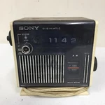 Sony Digimatic TR-C340 Turn Flip Alarm Clock Am/fm Radio Missing 1 Knob. Fixed Price $59.95.