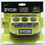 Ryobi Usb Lithium 3-PORT Charger FYCH01 * New & Sealed. Fixed Price $26.00.