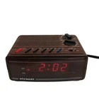 Vintage Stewart 245A Fm Am 2-BAND Digital Alarm Clock Radio Brown. Fixed Price $19.99.