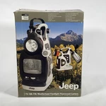 Jeep Portable Tv, Am/fm Weatherband Flashlight Fluorescent Lantern/analogclock. Fixed Price $74.99.