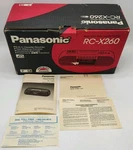 Panasonic RC-X260 Am/fm Black Stereo Clock Radio Cassette Recorder Tested! Vgc!. Fixed Price $98.99.