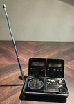 Travel Clock Radio Vintage Philips D1868 Dual World Time -tested & Works Great. Fixed Price $28.61.