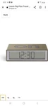 Lexon Flip Plus Travel Mini Lcd Alarm Clock Radio. Fixed Price $20.51.