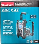 New Makita XRM10 Bluetooth Radio Cordless + Corded Battery Charger 18 12 Volt. Fixed Price $339.97.