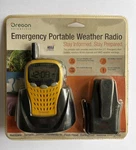 Oregon Scientific Emergency Portable Weather Radio WR601N Noaa All Hazards New. Fixed Price $35.99.