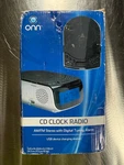 Onn ONA12AV027 Top-loading Cd Clock Radio With Usb Charging Station. Fixed Price $35.00.