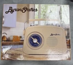 Byron Statics Radio AM66 Portable Am/fm Retro Timeless Design A8. Fixed Price $19.99.