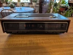 For Parts! Sony Digimatic Lifetime Radio Clock TFM-C770W Black Light. Fixed Price $19.99.