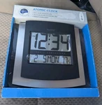 Crosse Digital Atomic Clock WS-6002U-A With Indoor Temperature And Calendar. Fixed Price $31.99.