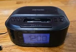 MI4390BLK Clock Radio Ipod Dock Fm Alarm Snooze Untestedmemorex. Fixed Price $14.75.