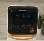 Sony Dream Machine Cube Fm/am Alarm Radio ICF-C101W Miller Beer Promo Rare 80'S. Fixed Price $29.00.