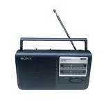 Vintage Sony ICF-38 Portable Am/fm Radio Black Manual Clean Tested Working. Fixed Price $174.99.