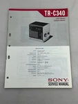 Sony TR-C340 Original Service Manual Free Shipping. Fixed Price $18.00.