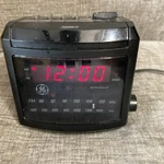Vintage 7-4606BKB Digital Alarm Clock Radio Am/fm Tested & Working. Fixed Price $19.00.