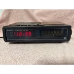 Vintage Sharp FX-100C Digital Alarm Clock Radio Am/fm Red Led Display 1980 Works. Fixed Price $30.00.