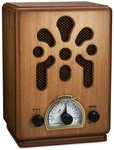 Clearclick Classic Vintage Retro Style Handmade Wooden Am/fm Radio W/ Bluetooth. Fixed Price $79.95.