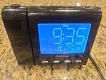 Electrohome EAAC601 Projection Alarm Clock With Am/fm Radio Battery Backup. Fixed Price $12.00.