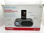 Timex Bedtime Beats Am Fm Indiglo Clock Radio Nature Sounds Ipod Docking Charger. Fixed Price $49.99.