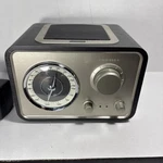 Crosley Solo Am/fm Aux Receiver Model CR3003A-BK Radio Mid Century Modern Style. Fixed Price $22.95.