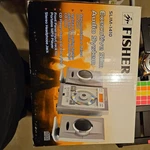 Fisher SLIM-1400BL Vertical Cd Player Audio System Remote Needs Battery. Fixed Price $100.01.