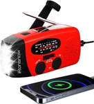 Ironsnow IS-088 Dynamo Emergency Solar Hand Crank Self Powered Am/fm/noaa Wea.... Fixed Price $20.99.