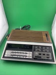 Vintage General Electric Am Fm Weather Tv Alarm Clock Radio Model 7-4687B. Fixed Price $44.95.