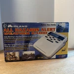 Midland WR100B Weather Alert Radio White -new!. Fixed Price $25.49.