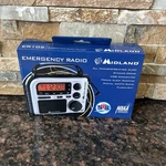 Midland Emergency Radio Battery & Crank ER102. Fixed Price $24.99.