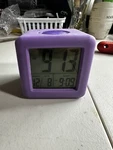 70909 Equity By Crosse Soft Cube Lcd Digital Alarm Clock - Open Box. Fixed Price $6.00.