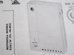 Motorola X26J & X26W Transistor Radio Photofact. Fixed Price $6.50.