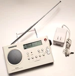 Sangean PR-D7 Am Fm Synthesized Radio White Power Brick Antenna Works. Fixed Price $38.99.