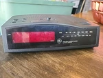 Ge Model 7-4813A Am/fm Alarm Clock Radio Red Display Tested Battery Backup. Fixed Price $12.50.