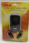 Rca Am/fm Stereo Headset Radio RP-1610 Vintage New Package. Fixed Price $39.97.
