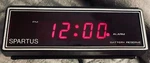 Vintage Spartus 1108 Alarm Clock 5.25 X 3 Works. Fixed Price $9.99.