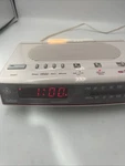Vintage Digital Alarm Clock Radio Night Light Softlite 7-4657A Works. Fixed Price $19.99.
