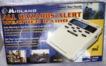 Midland WR-100B Noaa All Hazards Weather Alert Radio Digital Clock White/black. Fixed Price $19.99.