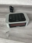 Timex T123S Red Numbers Led Alarm Clock Digits Retro Style Silver Classic. Fixed Price $19.49.